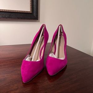 VIA SPIGA fuschia heels